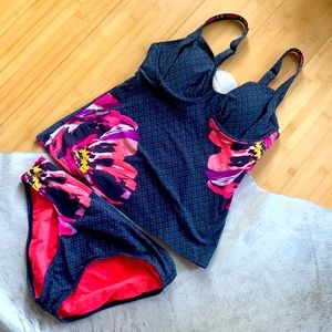 Title Nine tankini set EUC